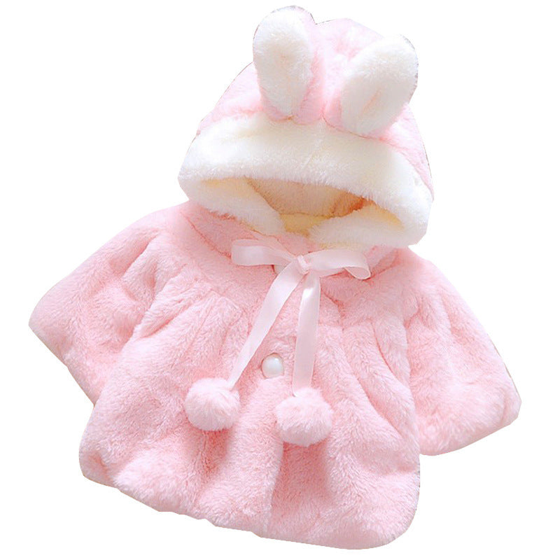 Winter Children's Dress Cloak Women