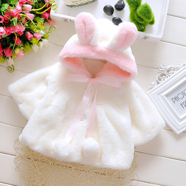 Winter Children's Dress Cloak Women