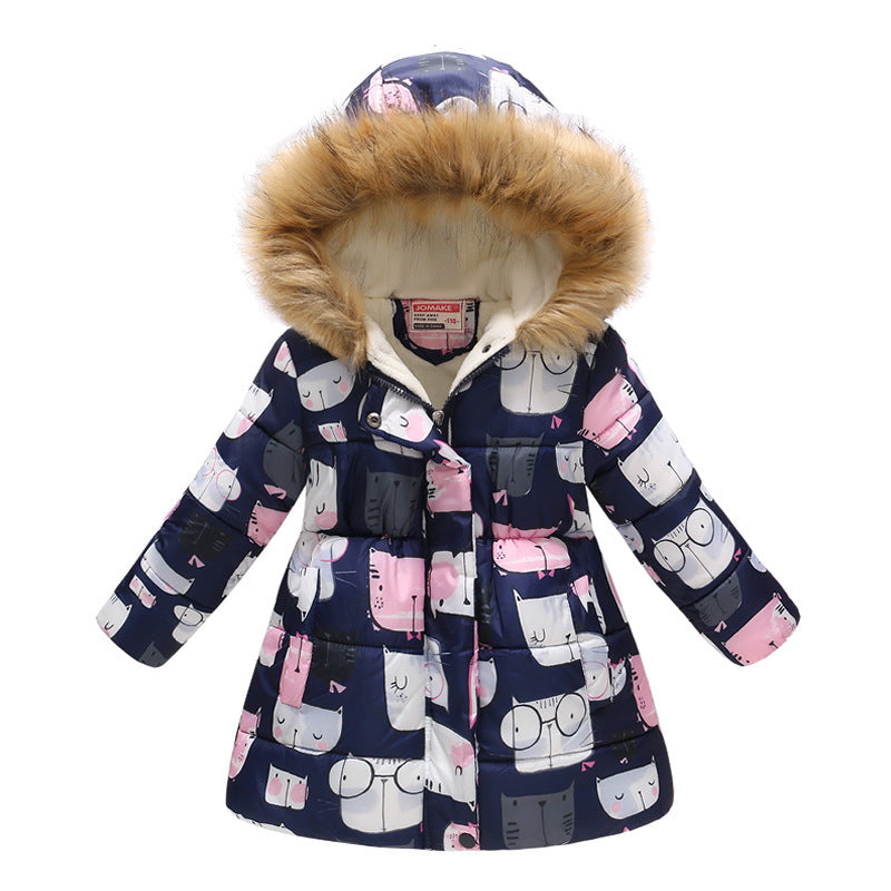 Winter Child Jackets Cotton Padded Coat