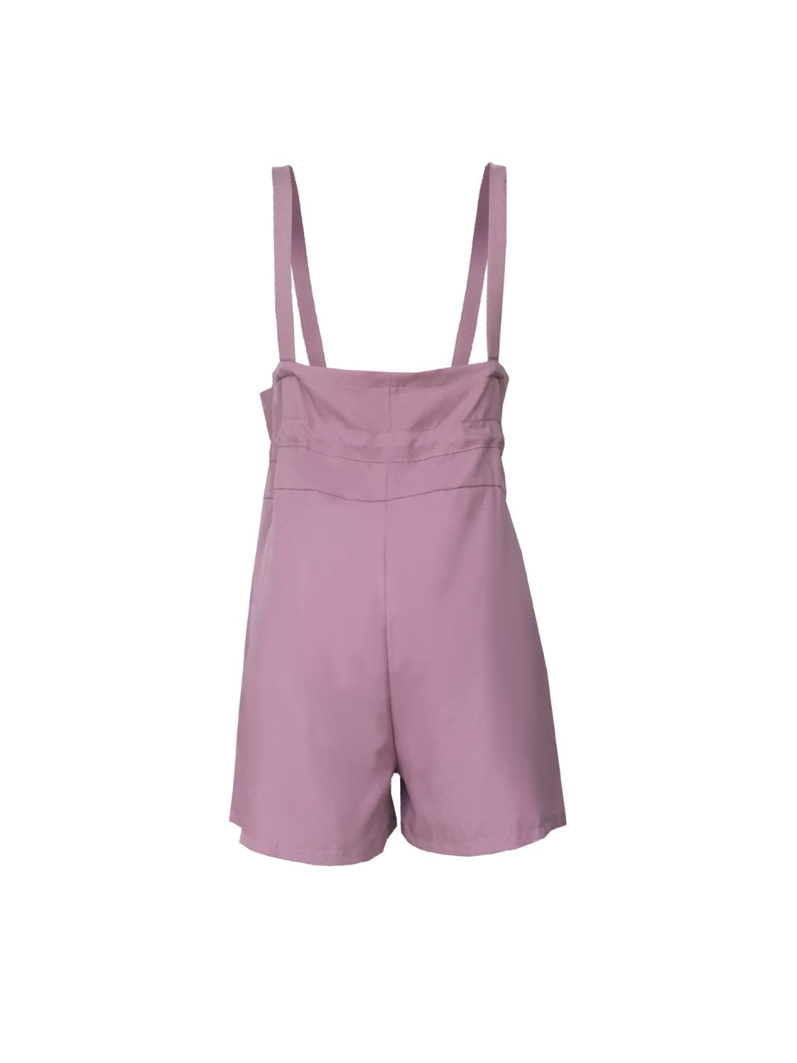 Drawstring Wide Strap Overalls with Pockets