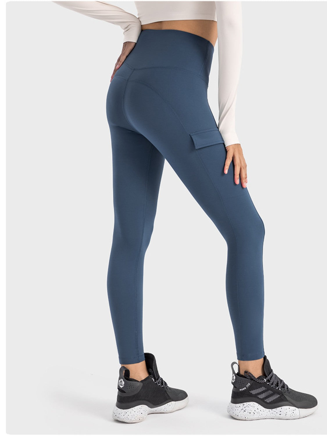 Wide Waistband Sports Leggings