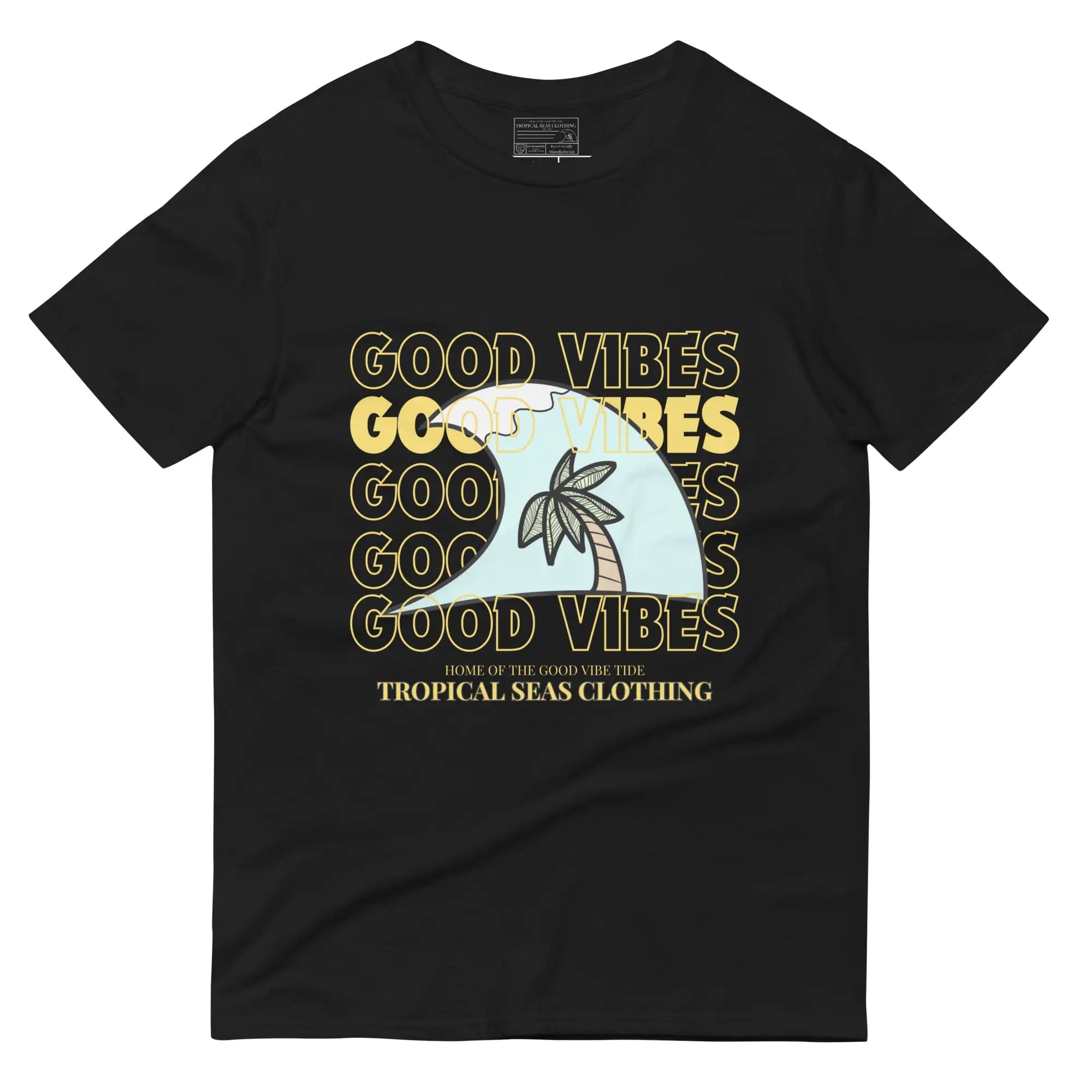 Tropical Seas "Good Vibes" Short-Sleeve T-Shirt