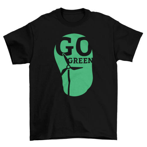 Go green t-shirt