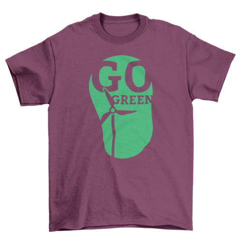 Go green t-shirt