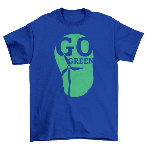 Go green t-shirt