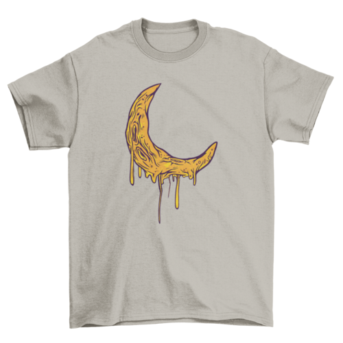 Melting moon t-shirt