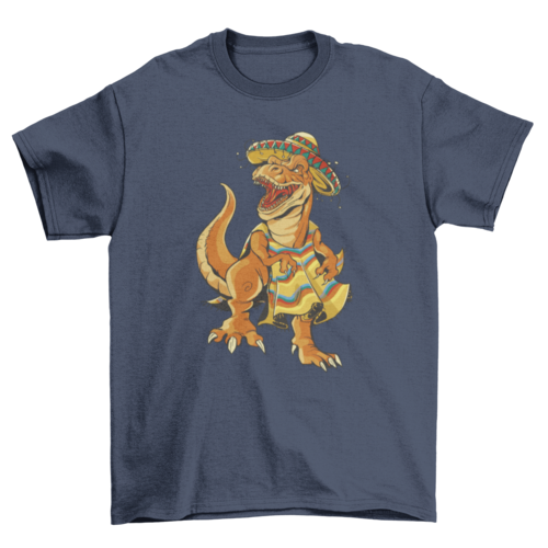 Mexican t-rex t-shirt