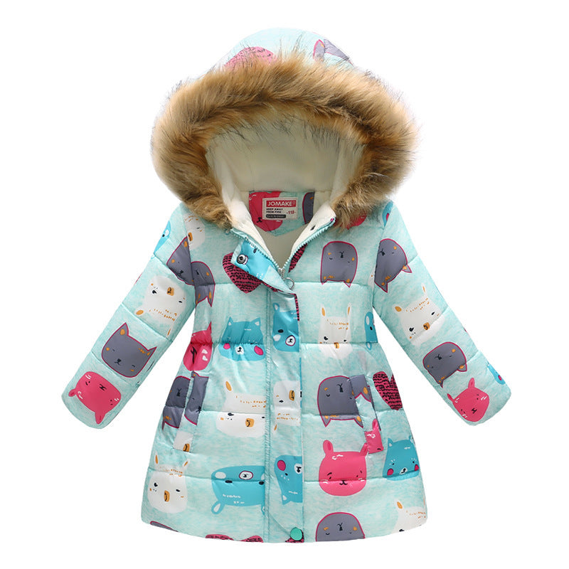 Winter Child Jackets Cotton Padded Coat