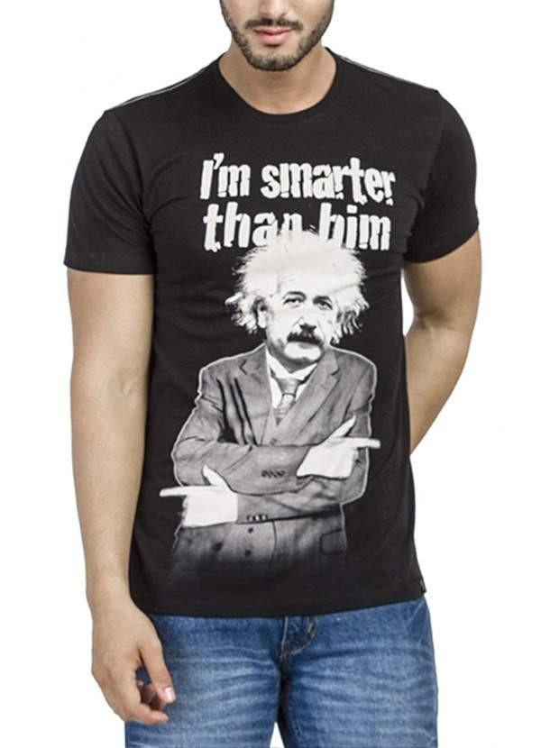 Einstein I'm Smarter Half Sleeve T-Shirt